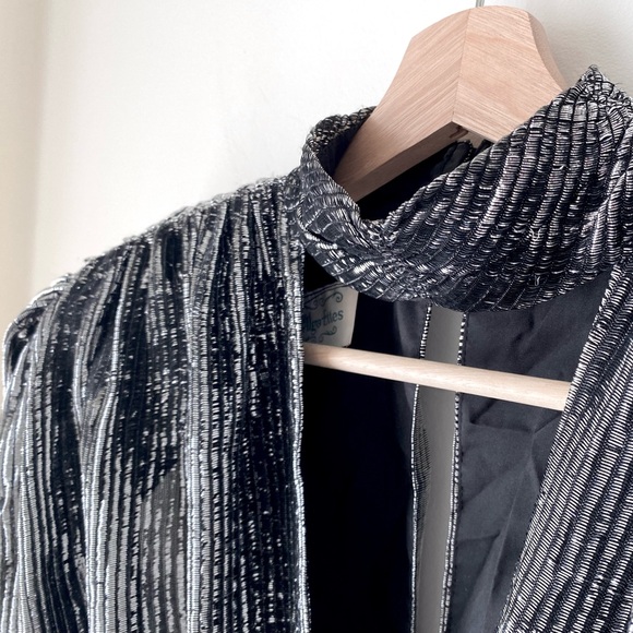 Vintage silver threaded jumpsuit - Picture 8 of 16